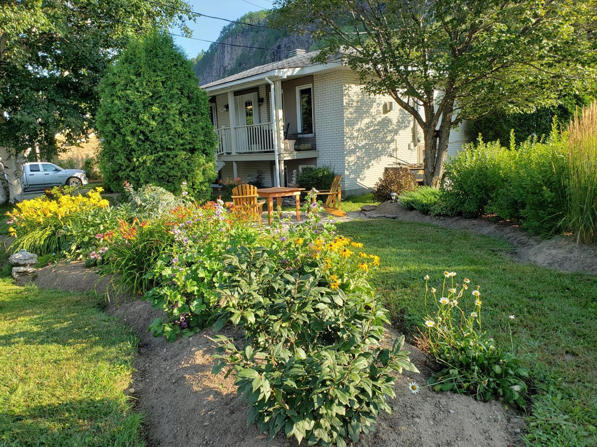 Residence Touristique Les Bouleaux Petit-Saguenay Eksteriør billede