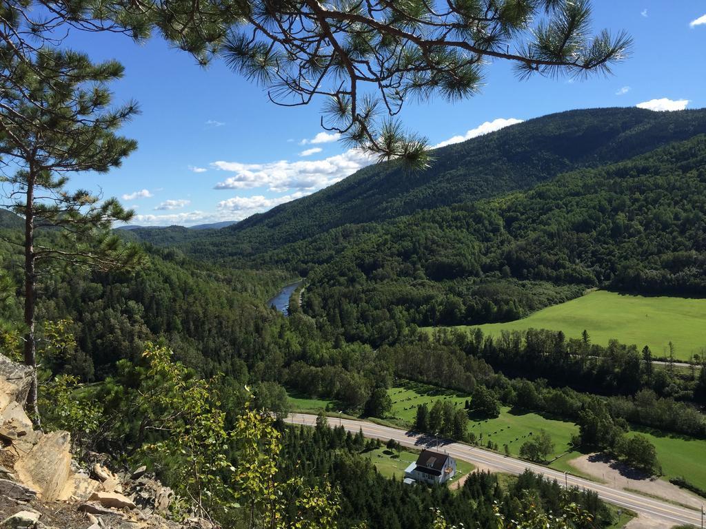 Residence Touristique Les Bouleaux Petit-Saguenay Eksteriør billede